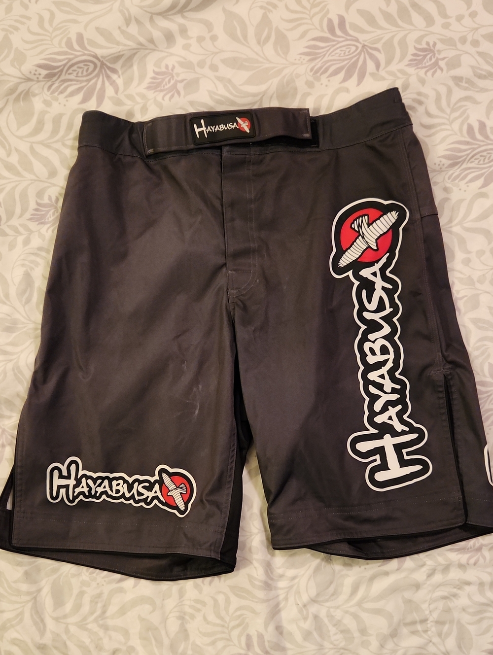 Hayabusa Men’s Black Athletic Fight Shorts